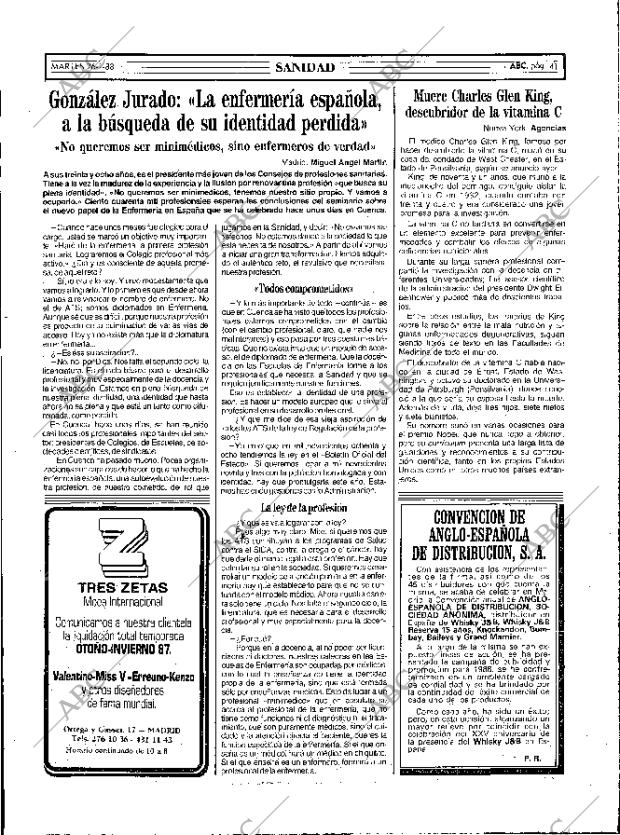 ABC MADRID 26-01-1988 página 41