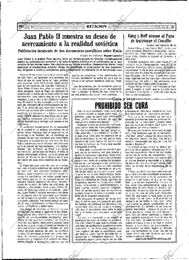 ABC MADRID 26-01-1988 página 46