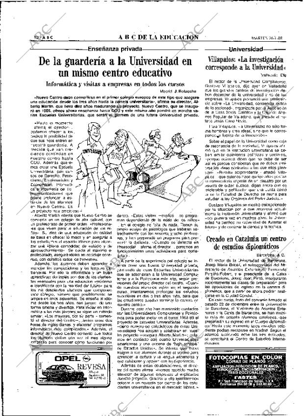 ABC MADRID 26-01-1988 página 52