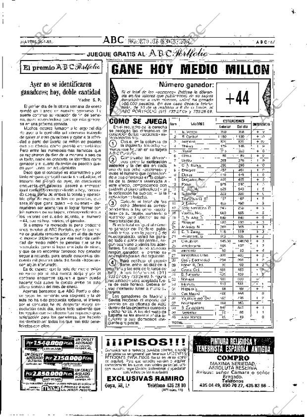 ABC MADRID 26-01-1988 página 67