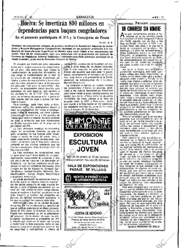 ABC SEVILLA 26-01-1988 página 25