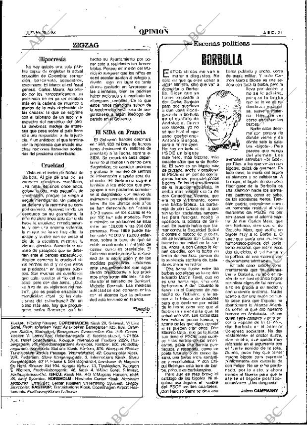 ABC MADRID 28-01-1988 página 21