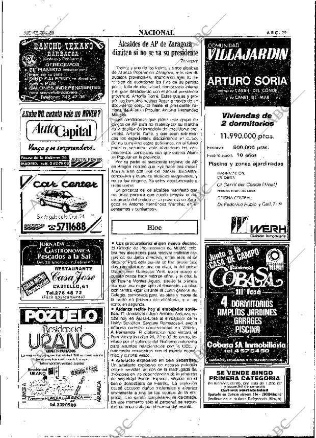 ABC MADRID 28-01-1988 página 29