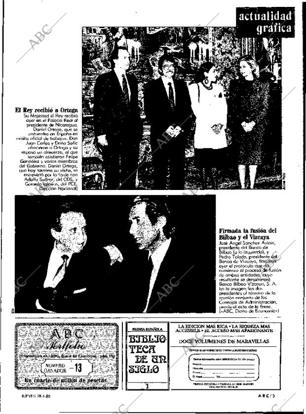 ABC MADRID 28-01-1988 página 5