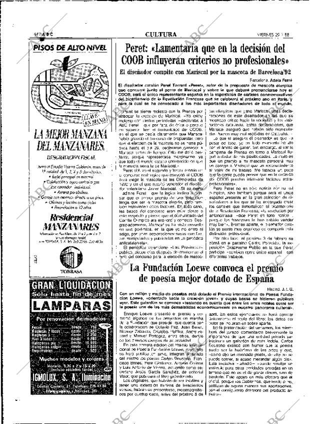 ABC MADRID 29-01-1988 página 44