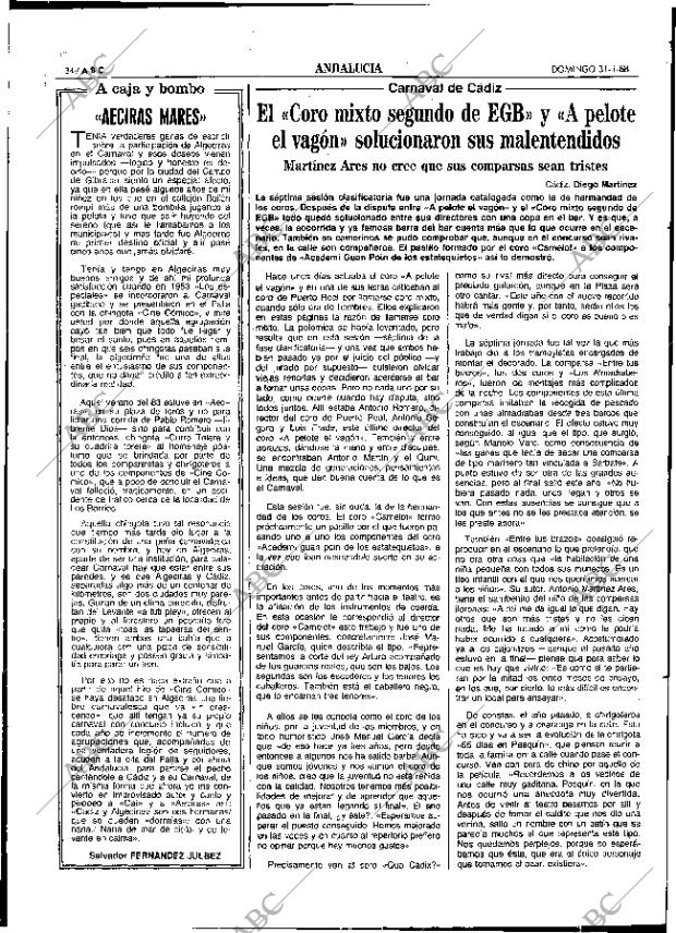 ABC SEVILLA 31-01-1988 página 34