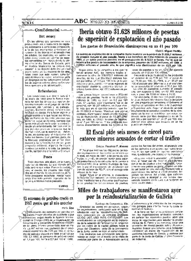 ABC MADRID 08-02-1988 página 40