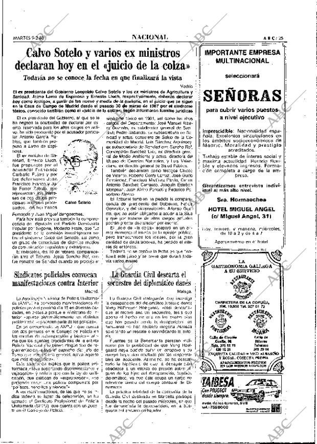 ABC MADRID 09-02-1988 página 25