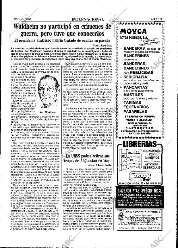 ABC MADRID 09-02-1988 página 29