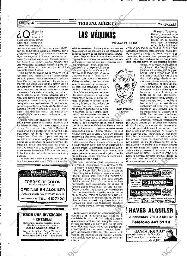 ABC MADRID 09-02-1988 página 44