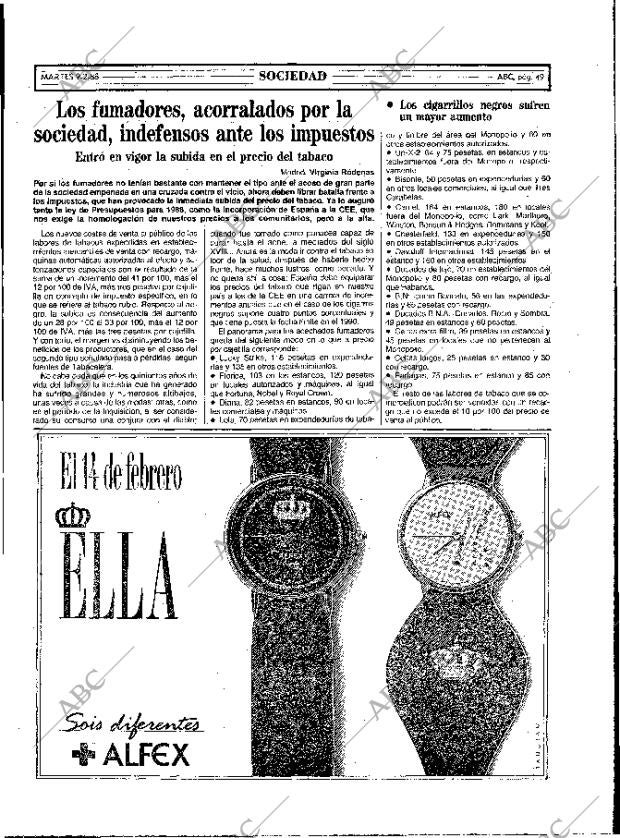 ABC MADRID 09-02-1988 página 49