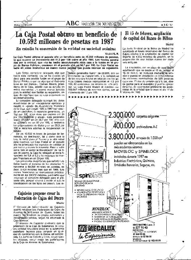 ABC MADRID 09-02-1988 página 67