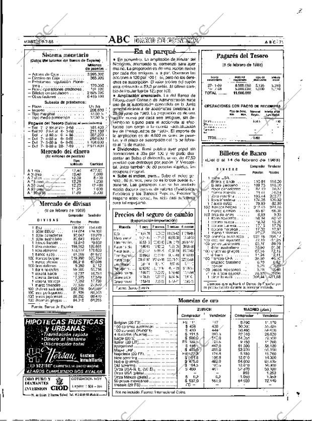 ABC MADRID 09-02-1988 página 71
