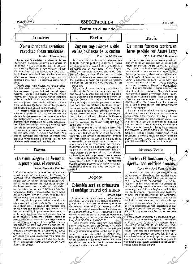 ABC MADRID 09-02-1988 página 85