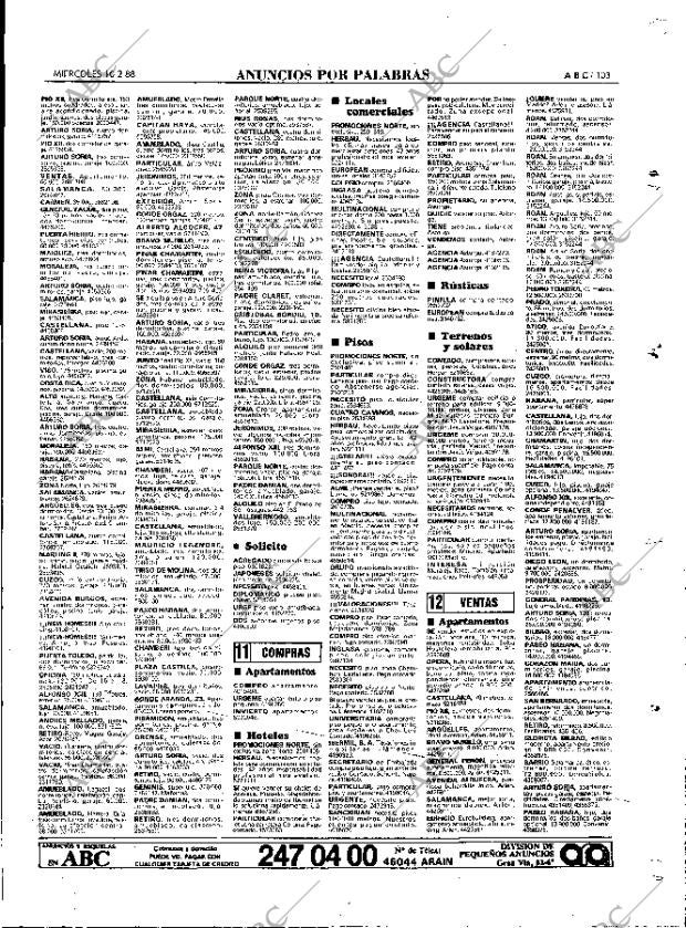 ABC MADRID 10-02-1988 página 103