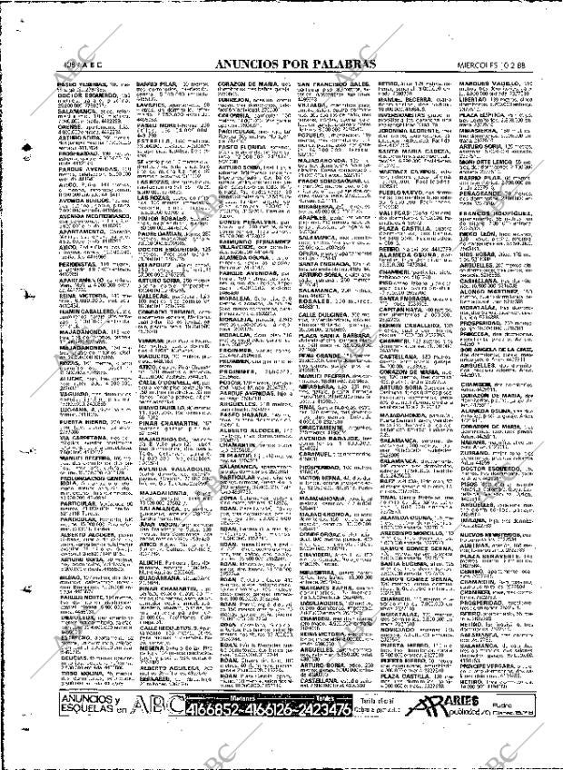 ABC MADRID 10-02-1988 página 108