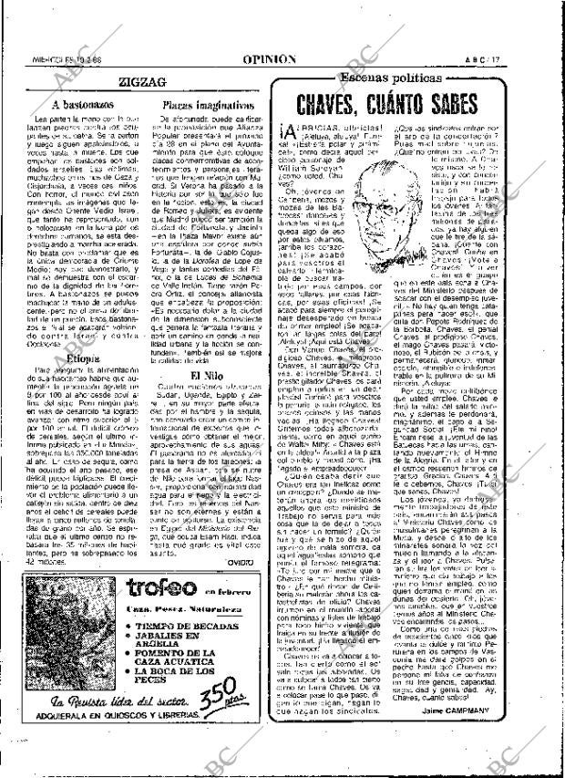 ABC MADRID 10-02-1988 página 17