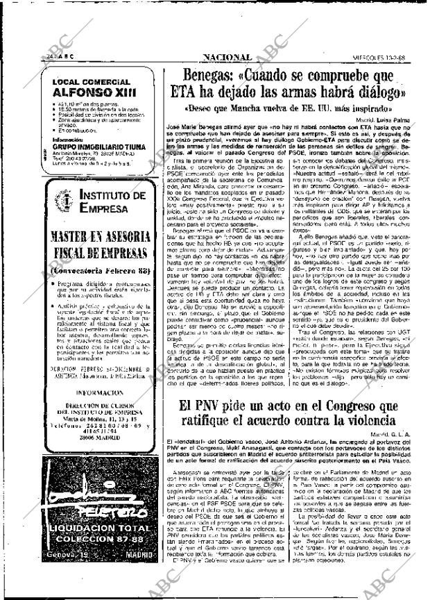 ABC MADRID 10-02-1988 página 24