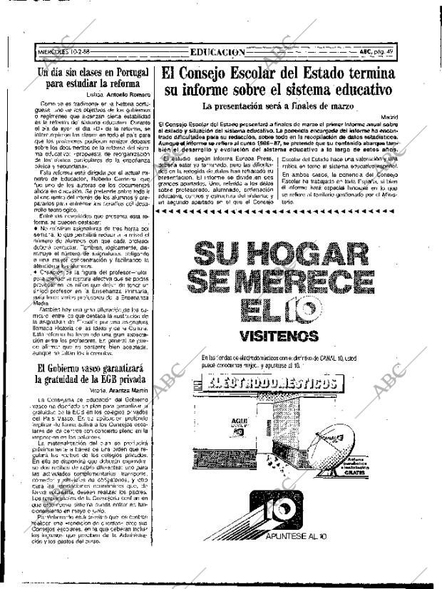 ABC MADRID 10-02-1988 página 49
