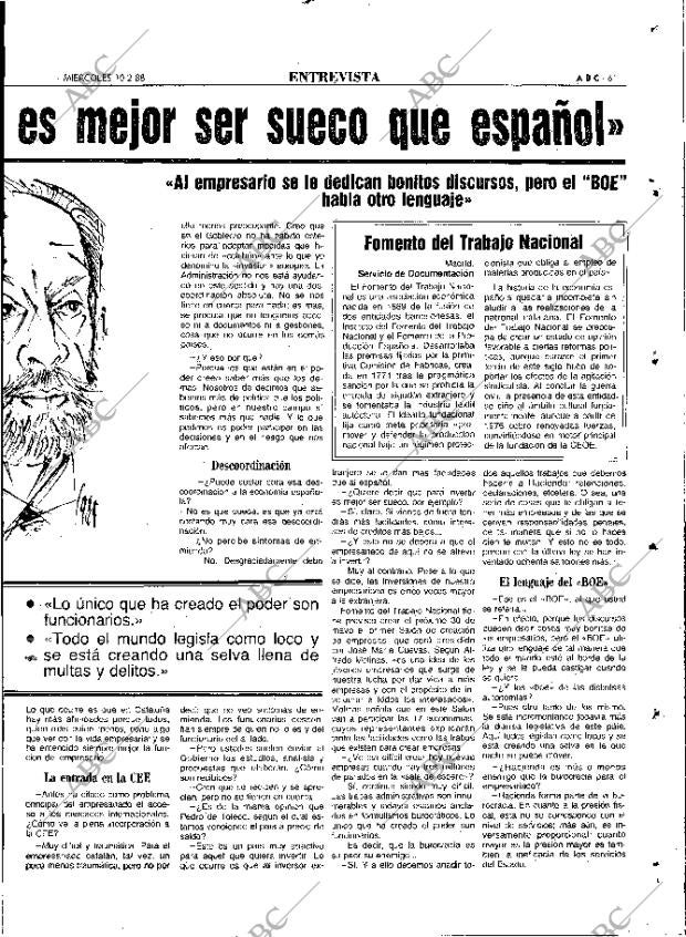 ABC MADRID 10-02-1988 página 61