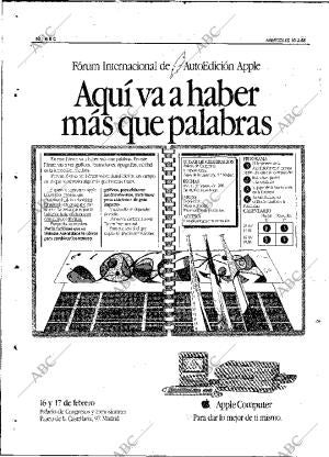ABC MADRID 10-02-1988 página 62