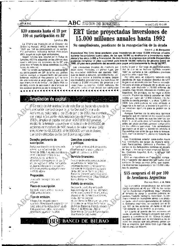 ABC MADRID 10-02-1988 página 68