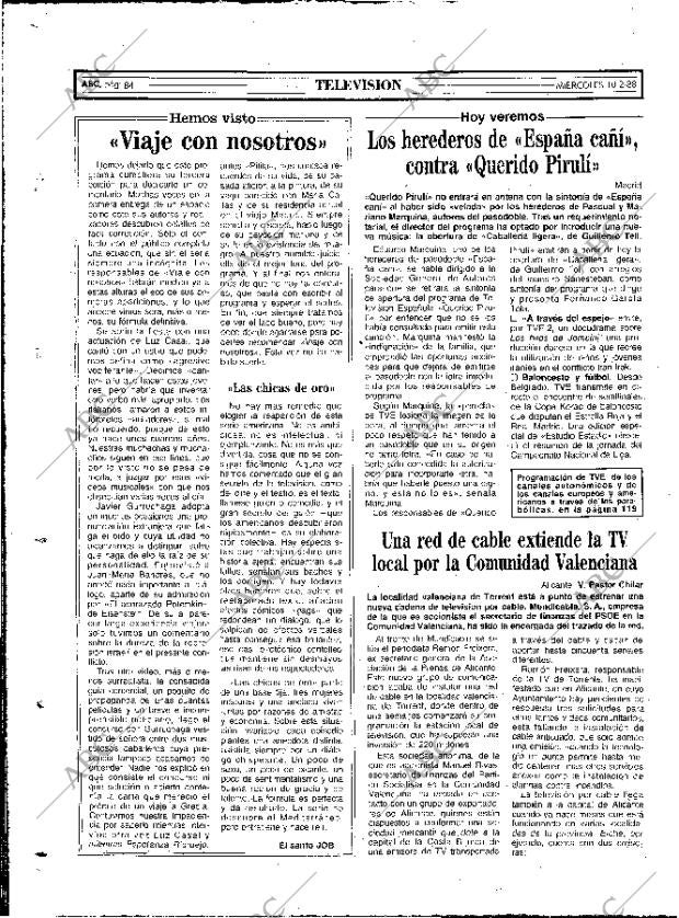 ABC MADRID 10-02-1988 página 84