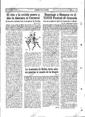 ABC MADRID 10-02-1988 página 85