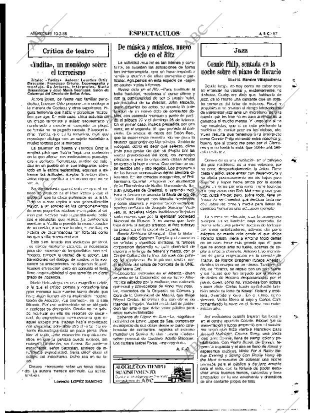ABC MADRID 10-02-1988 página 87