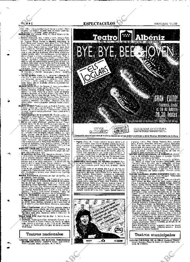 ABC MADRID 10-02-1988 página 90