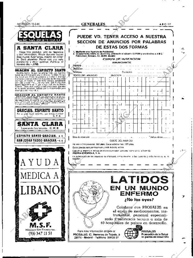ABC MADRID 10-02-1988 página 97
