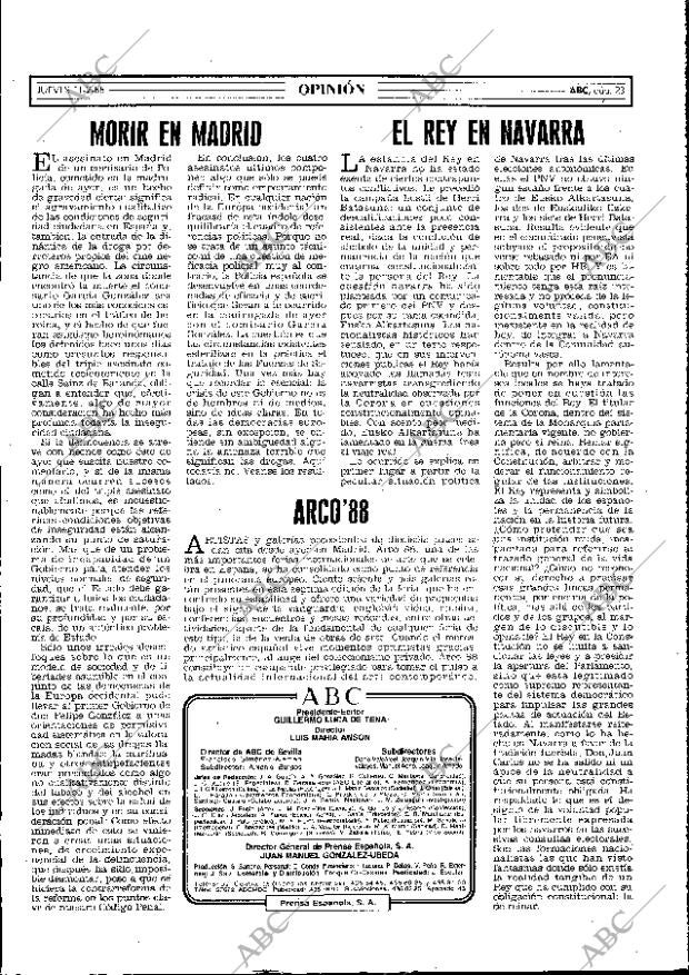 ABC MADRID 11-02-1988 página 23