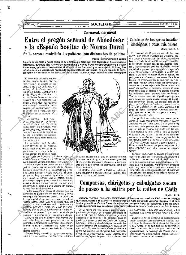 ABC MADRID 11-02-1988 página 80