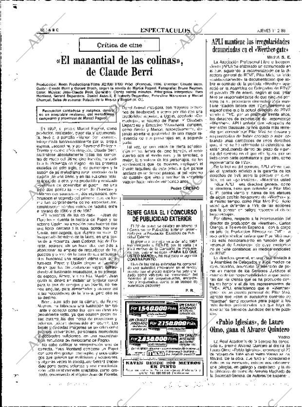 ABC MADRID 11-02-1988 página 88
