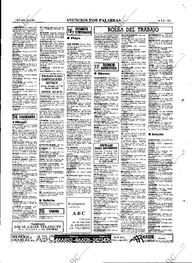 ABC MADRID 12-02-1988 página 105