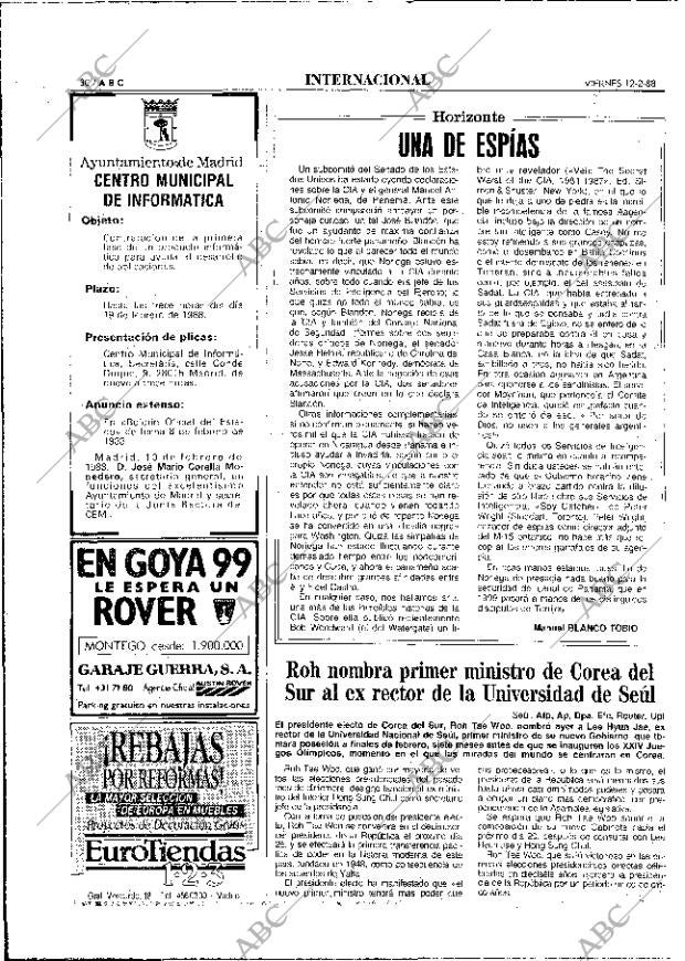 ABC MADRID 12-02-1988 página 30