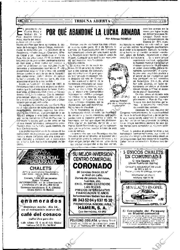 ABC MADRID 12-02-1988 página 40