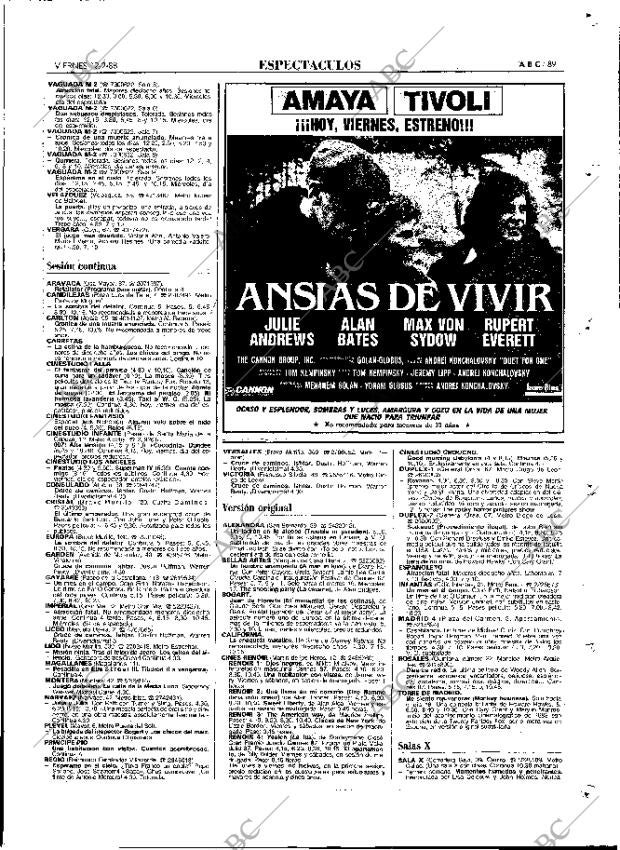ABC MADRID 12-02-1988 página 89