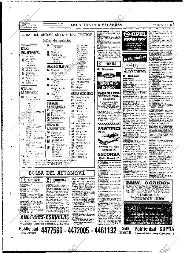 ABC MADRID 12-02-1988 página 96