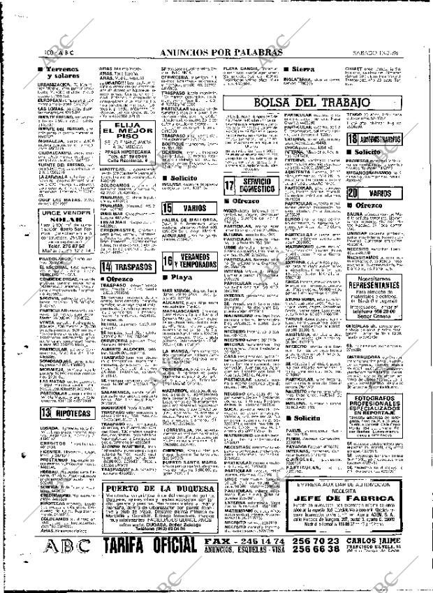 ABC MADRID 13-02-1988 página 100
