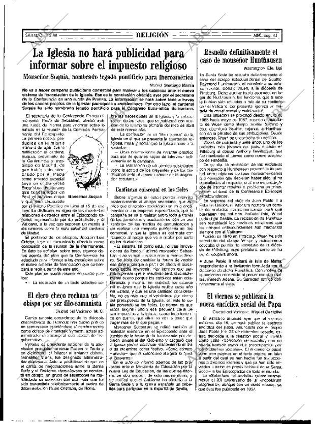 ABC MADRID 13-02-1988 página 43