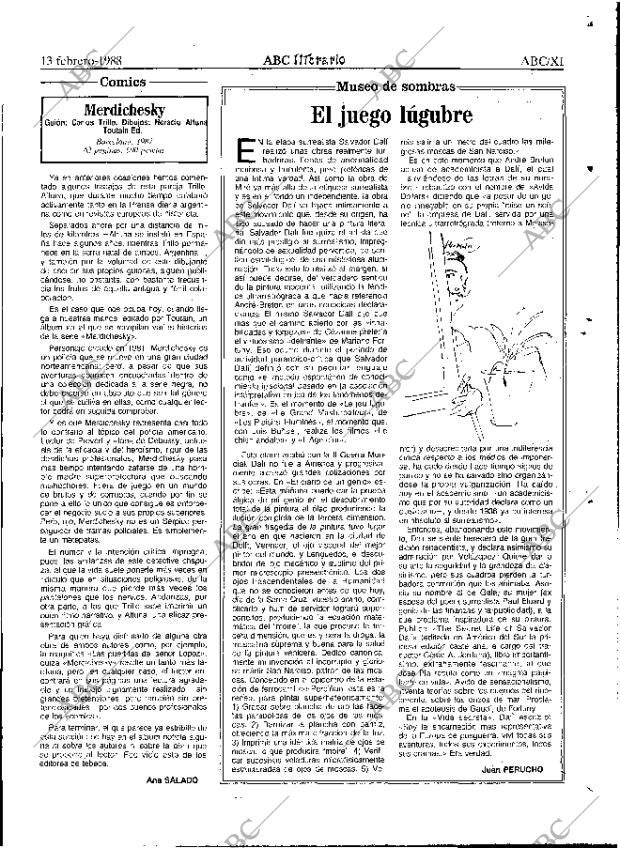 ABC MADRID 13-02-1988 página 59