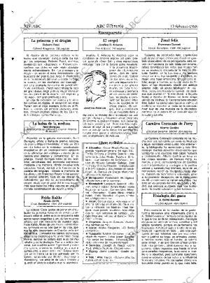 ABC MADRID 13-02-1988 página 62