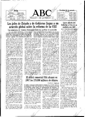 ABC MADRID 13-02-1988 página 65