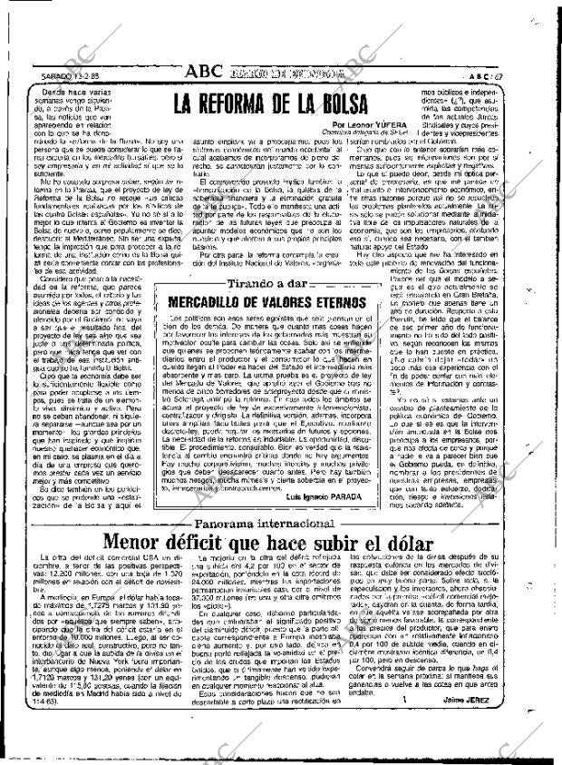 ABC MADRID 13-02-1988 página 67