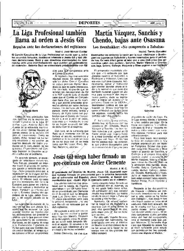 ABC MADRID 13-02-1988 página 77