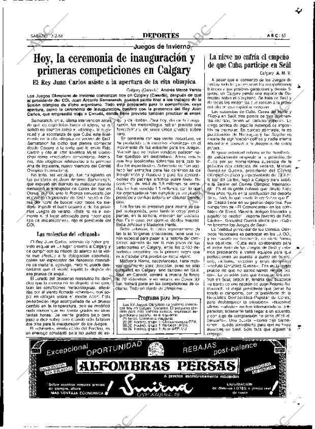 ABC MADRID 13-02-1988 página 81