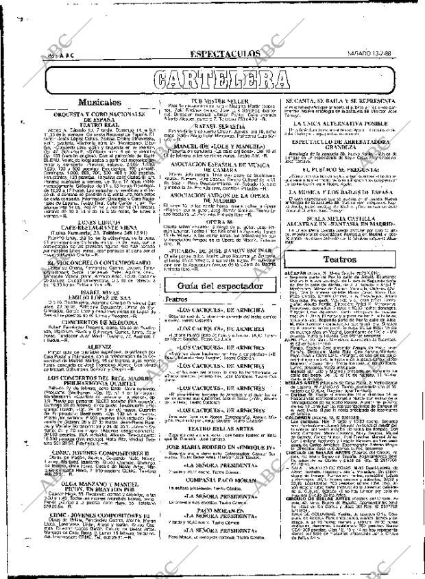 ABC MADRID 13-02-1988 página 86