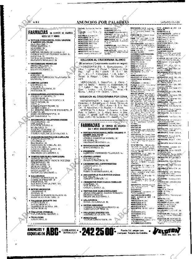 ABC MADRID 13-02-1988 página 96