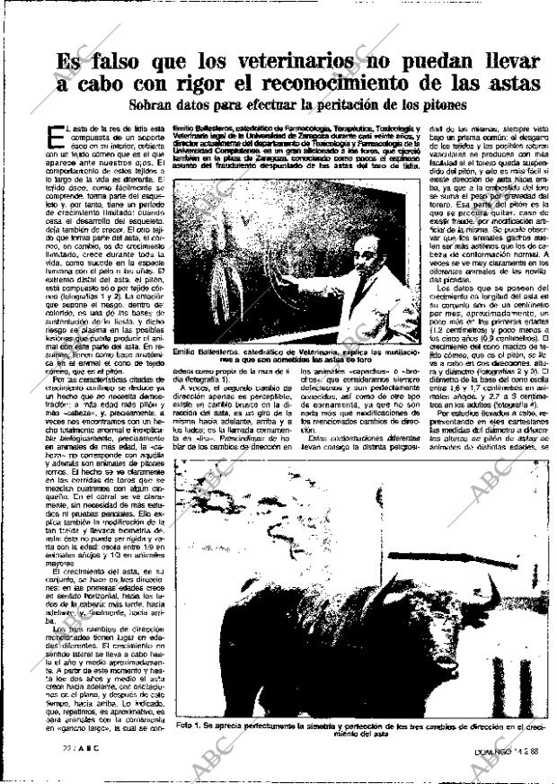 ABC MADRID 14-02-1988 página 22
